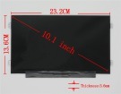 Lg lp101wsb-tln1 10.1 inch laptopa ekrany