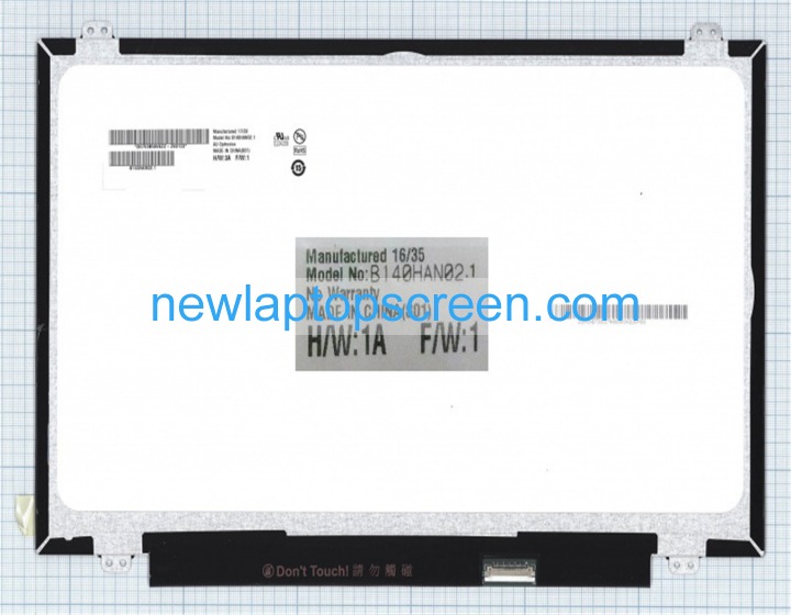 Lenovo thinkpad t470s 20hf0063us 14 inch portátil pantallas - Haga click en la imagen para cerrar
