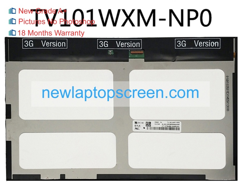 Boe tv101wxm-np0 10.1 inch portátil pantallas - Haga click en la imagen para cerrar