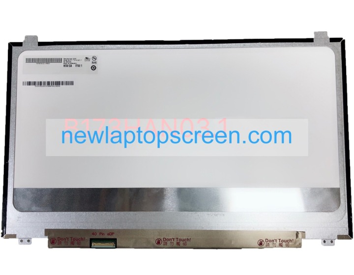 Acer predator helios 700 ph717-71-98kw 17.3 inch laptop screens - Click Image to Close