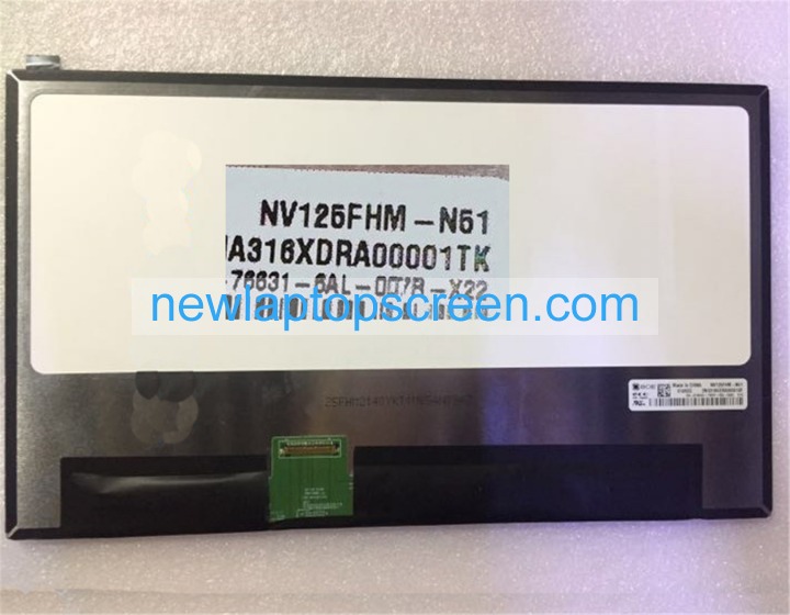 Boe nv125fhm-n51 12.5 inch ordinateur portable Écrans - Cliquez sur l'image pour la fermer