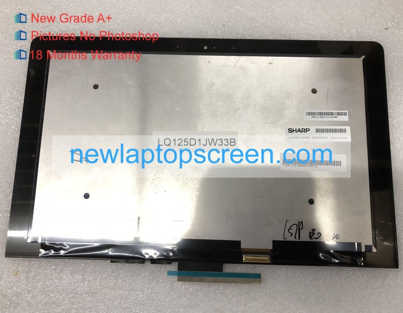 Sharp lq125d1jw33b 12.5 inch laptop screens - Click Image to Close