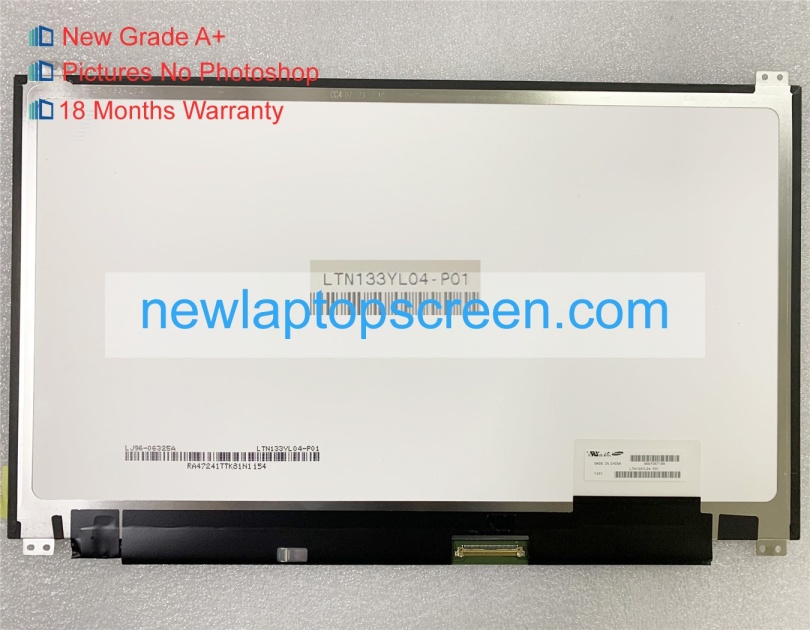 Samsung ltn133yl04-p01 13.3 inch laptop screens - Click Image to Close