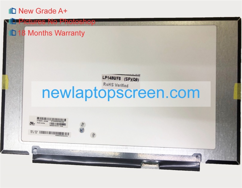 Lg lp140wf8-spq9 14 inch portátil pantallas - Haga click en la imagen para cerrar