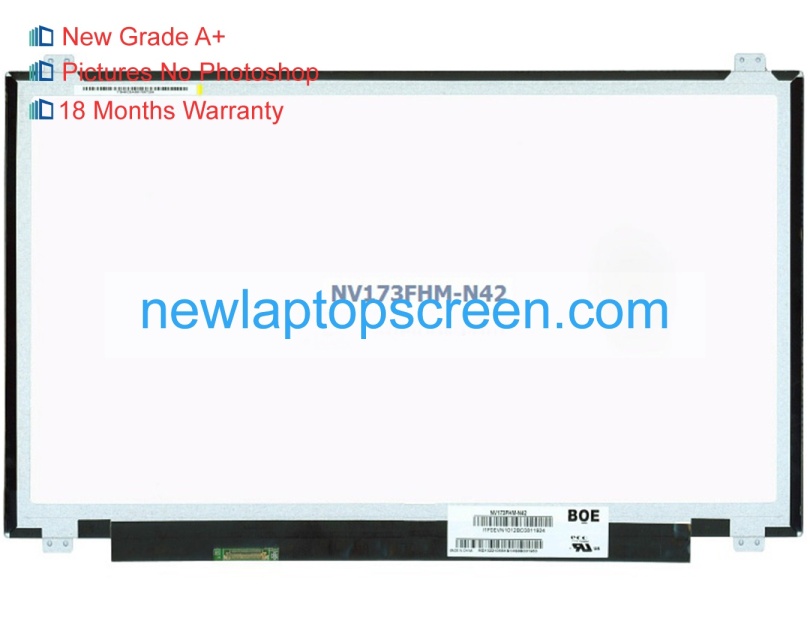 Boe nv173fhm-n42 17.3 inch 筆記本電腦屏幕 - 點擊圖像關閉
