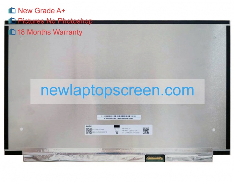 Innolux n133hcg-gr3 13.3 inch Ноутбука Экраны - Кликните на картинке чтобы закрыть