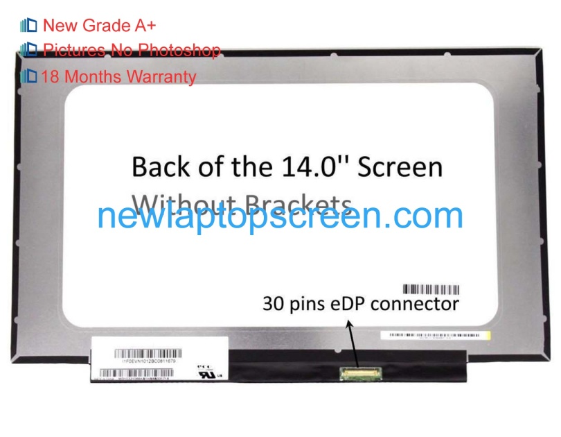 Hp l61948-001 14 inch ordinateur portable Écrans - Cliquez sur l'image pour la fermer