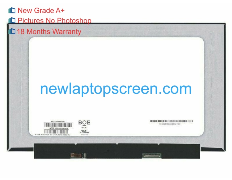 Lenovo 02hl710 13.3 inch ordinateur portable Écrans - Cliquez sur l'image pour la fermer