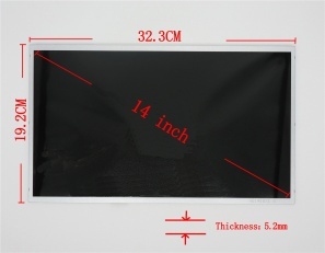 Samsung hb140wx1-100 14 inch laptop schermo