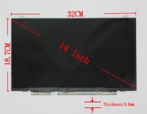 Sony sve14127 14 inch laptopa ekrany