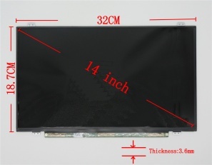Sony sve14126 14 inch laptopa ekrany