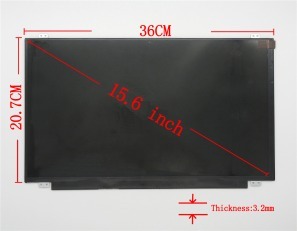 Hp 15-bw001ng 15.6 inch laptop bildschirme