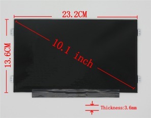 Innolux n101lge-l41 10.1 inch laptop telas
