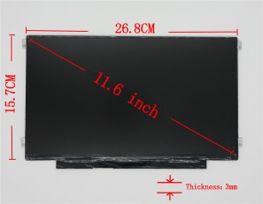 Acer travelmate b117-m-c268 11.6 inch portátil pantallas