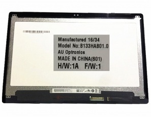 Auo b133hab01.0 hw0a 13.3 inch 筆記本電腦屏幕