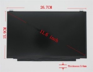 Auo b116xw03 v2 11.6 inch laptopa ekrany